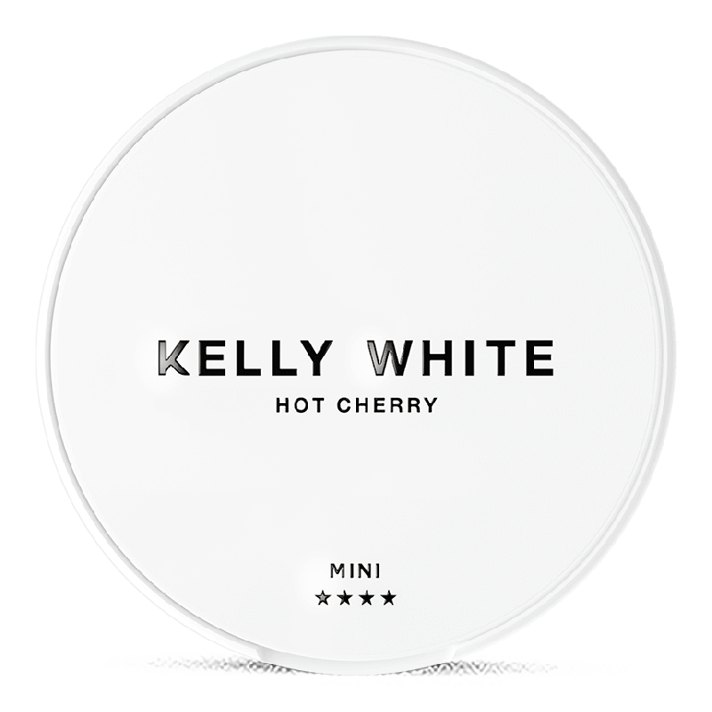 Kelly White Hot Cherry Mini Product Label