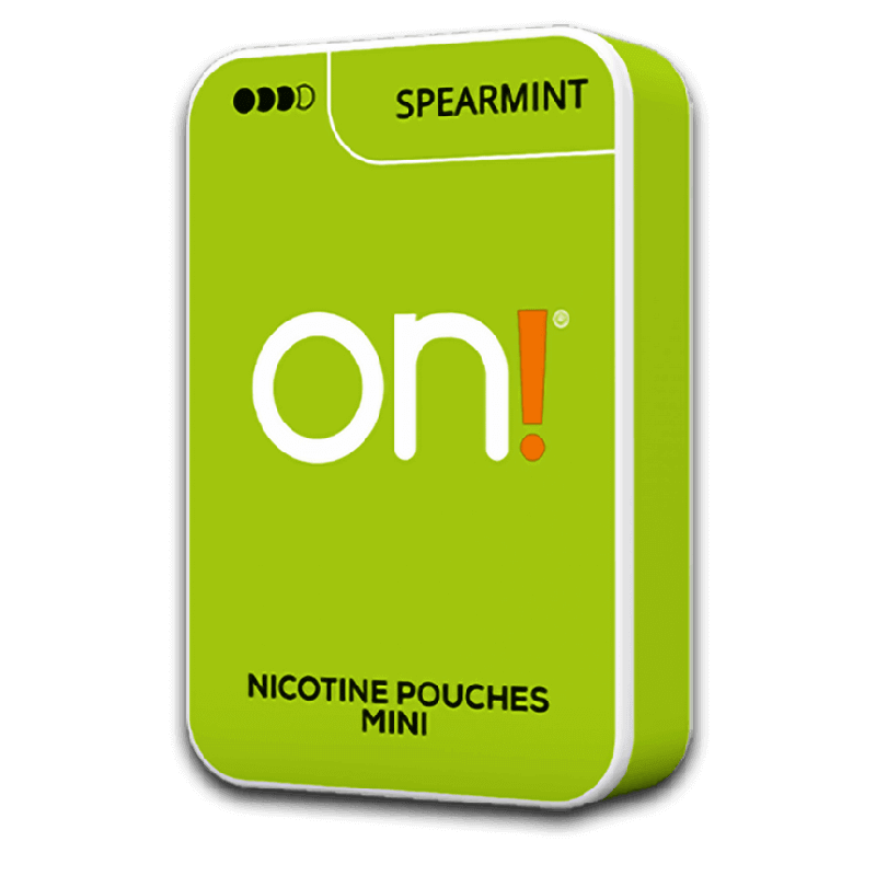 on! Spearmint 6 mg Product Label
