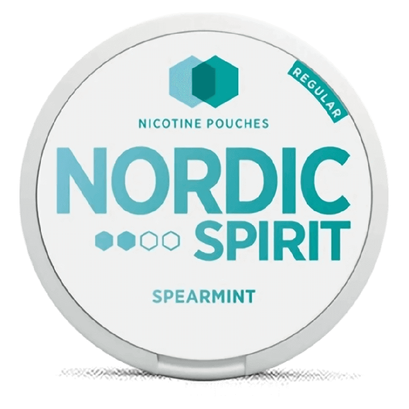 Nordic Spirit Spearmint Intense Product Label