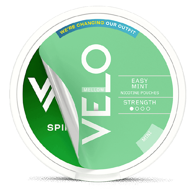 VELO Easy Mint Mini Product Label