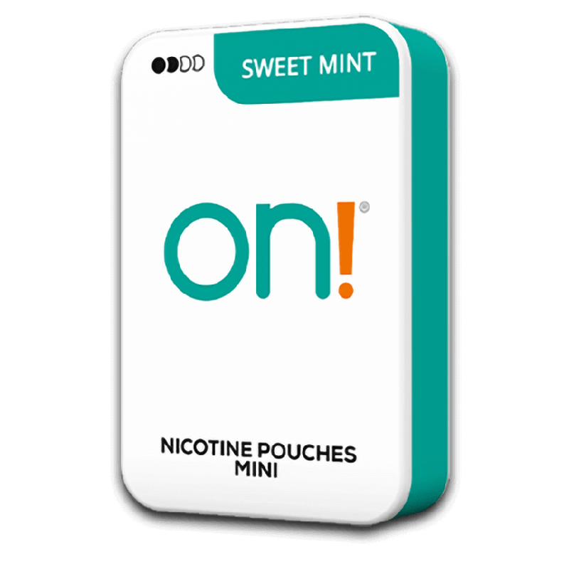 on! Sweet Mint 3 mg Product Label