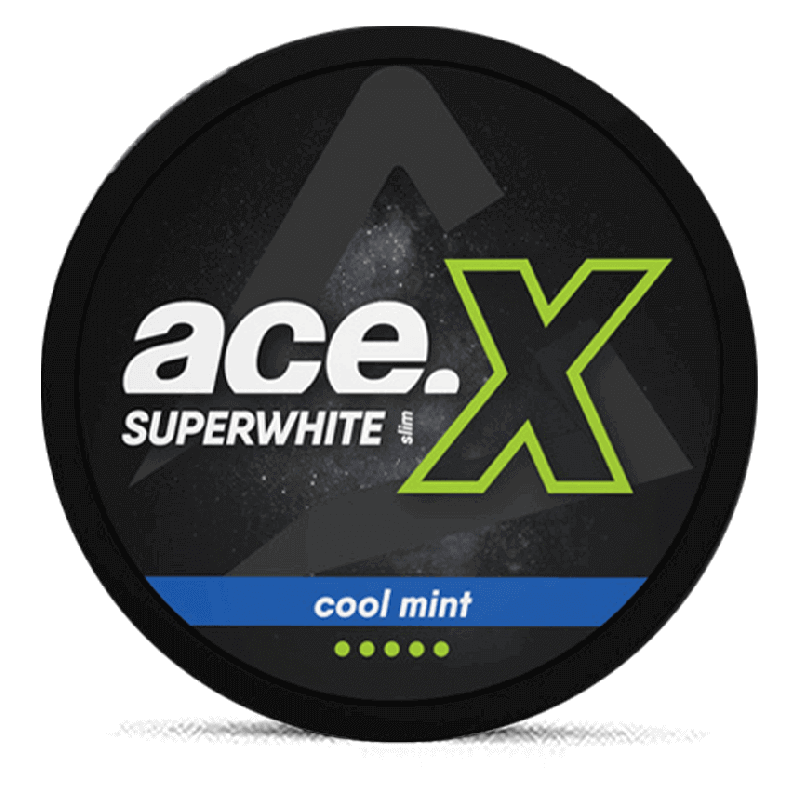 Ace X Cool Mint Product Label