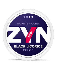 ZYN Mini Dry Black Licorice 3 mg