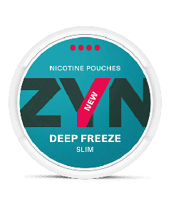 ZYN Slim Deep Freeze Extra Strong Product Label