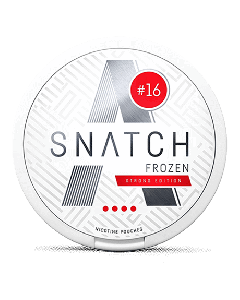 Snatch Frozen 16 mg Product Label