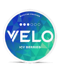 VELO Icy Berries Product Label